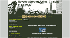 Desktop Screenshot of navette-aeroport-reims.com